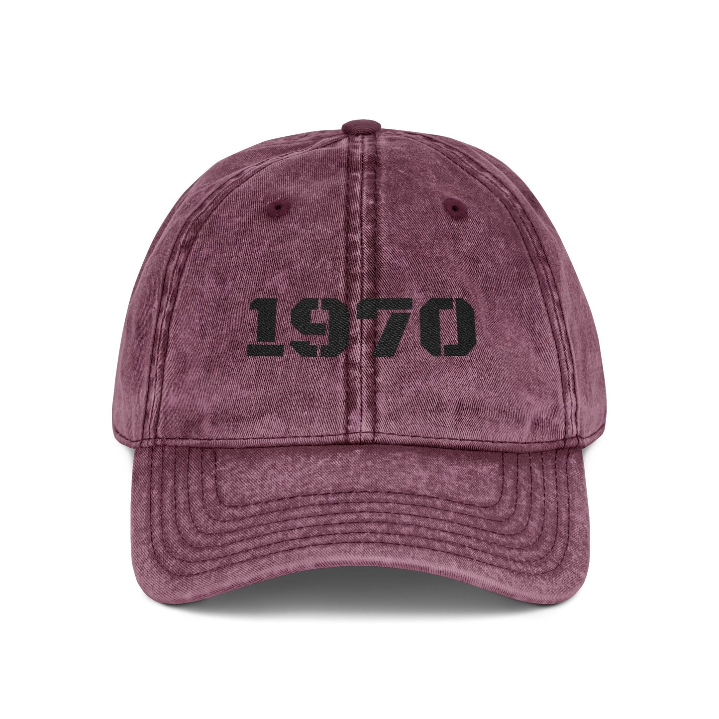 Vintage Embroidered Cap, Retro Baseball Hat, 70s Style Headwear, Gift for Dad, Casual Fashion Accessory - TRV