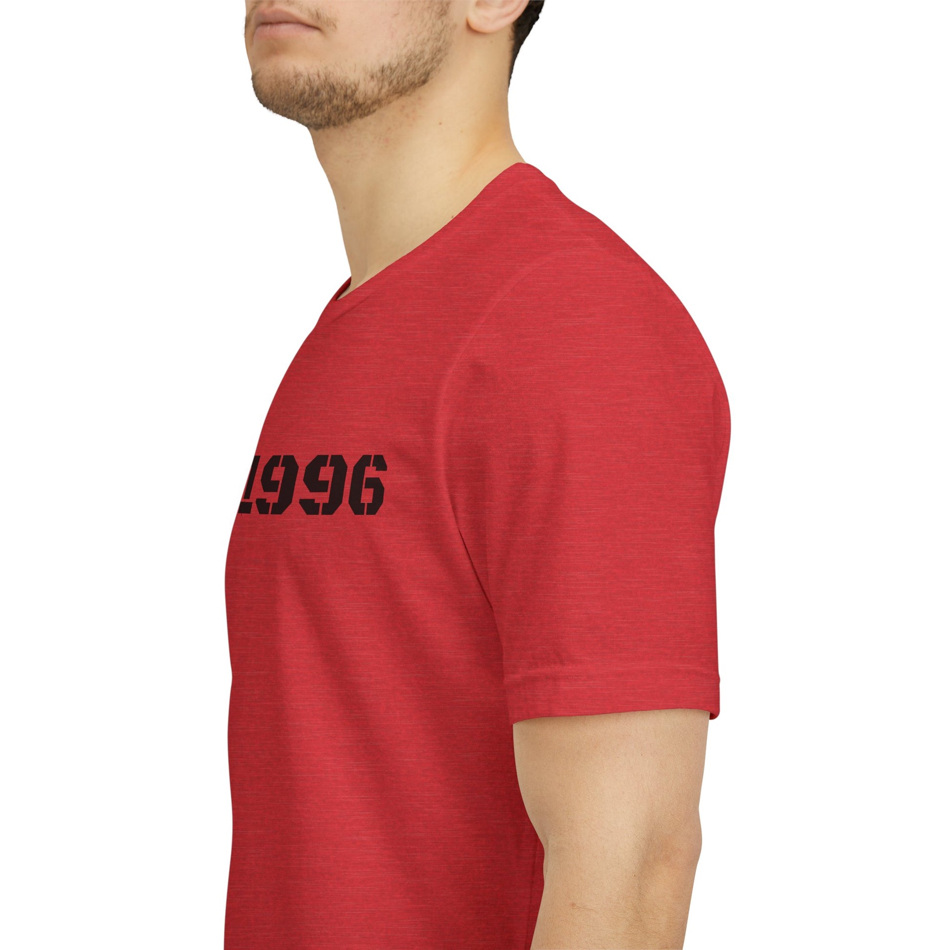 Vintage Est. 1996 T-shirt by Printify featuring a retro design, perfect for birthday gifts celebrating birth year.