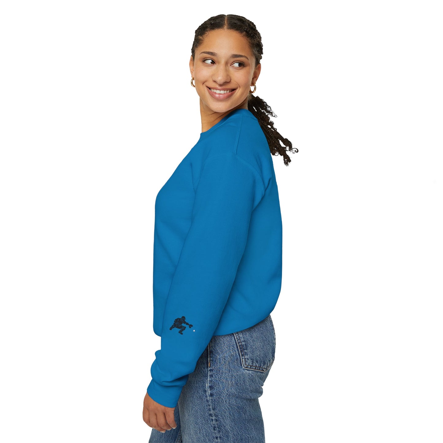 Baseball Catcher Crewneck Sweatshirt | Unisex Sports Apparel | Perfect for Game Days, Gifts, and Casual Wear | Baseball Lover's Gift - TRV