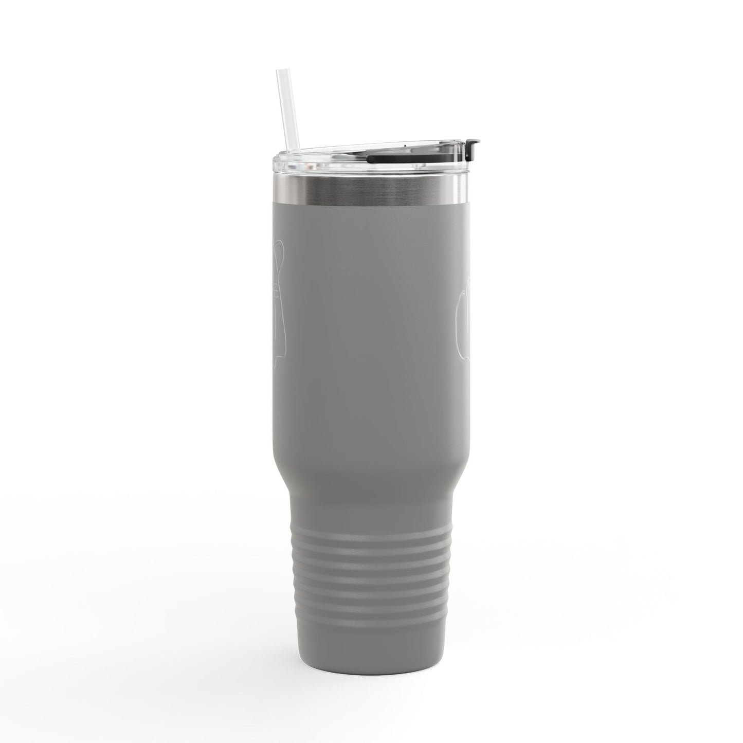 Heart Gesture Insulated Travel Mug - 40oz - Ideal for Coffee Enthusiasts, On-the-Go Drinkers, Valentine's Day Gift, Travel Companion, Large