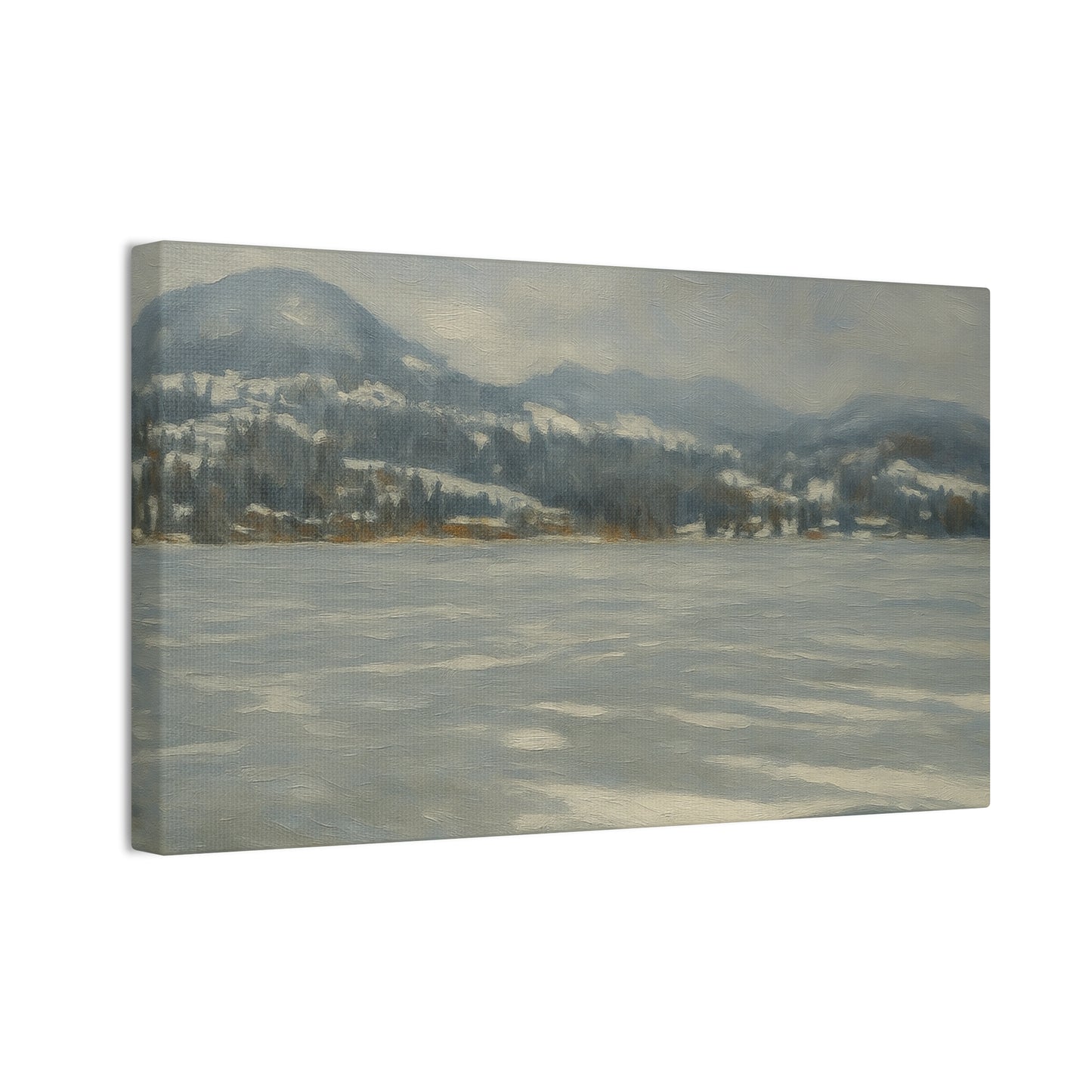 Serene Winter Landscape Canvas - TRV