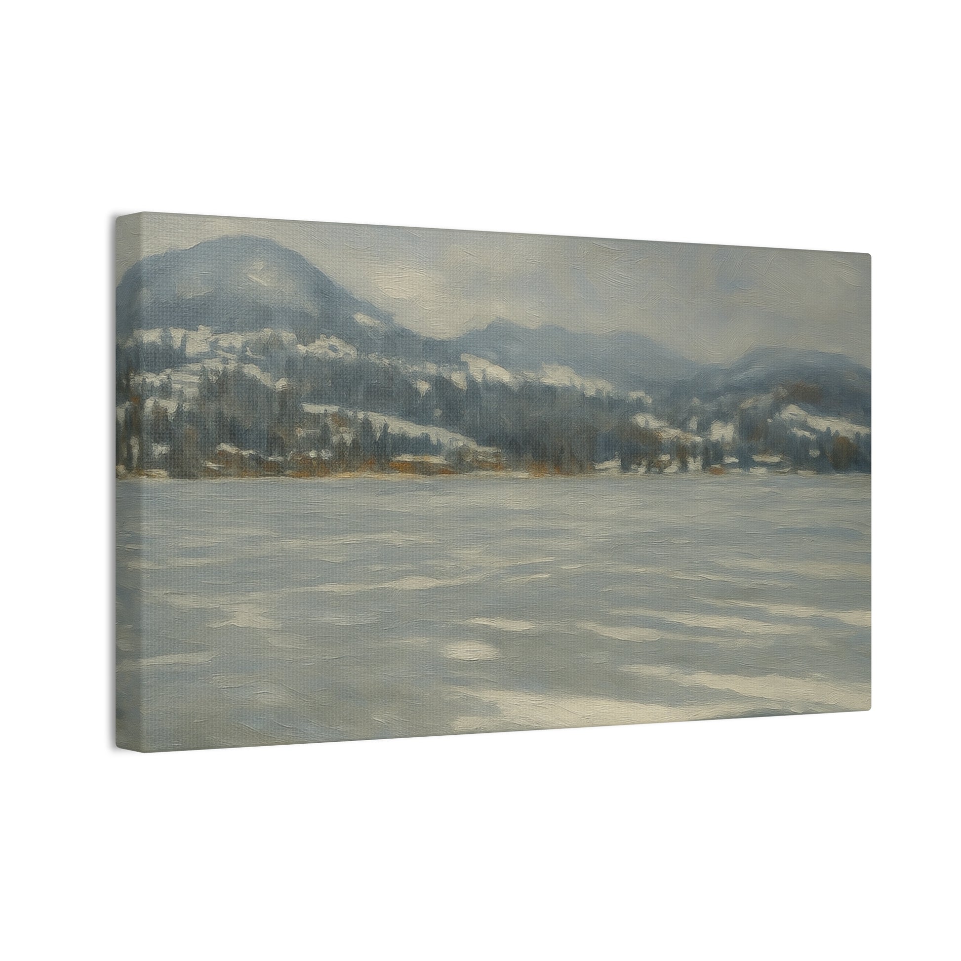 Serene Winter Landscape Canvas - TRV