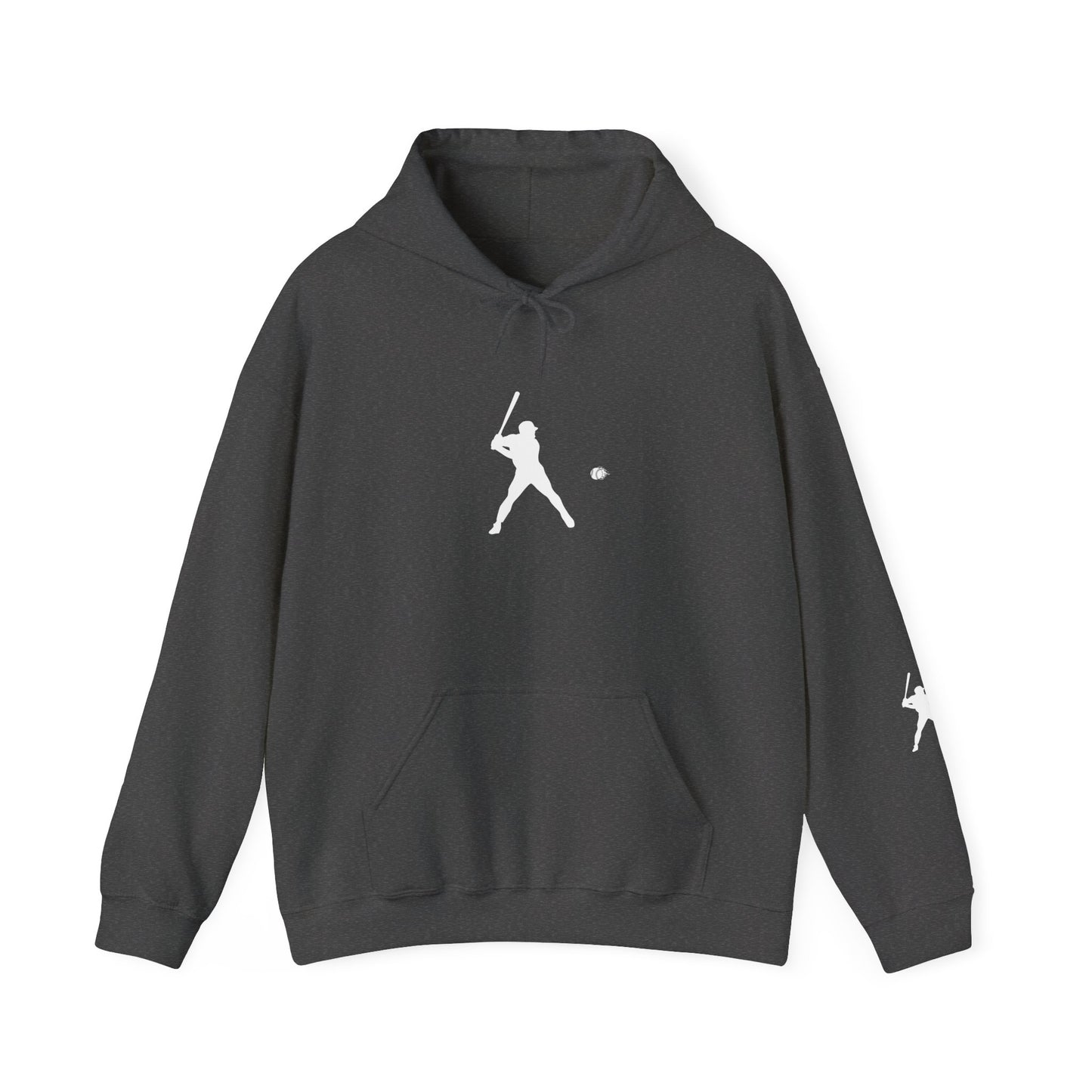Sporty Unisex Baseball Hooded Sweatshirt, Casual Hoodie for Athletes, Perfect for Gifts, Comfy Streetwear, Ideal for Sports Events, Personal Use - TRV