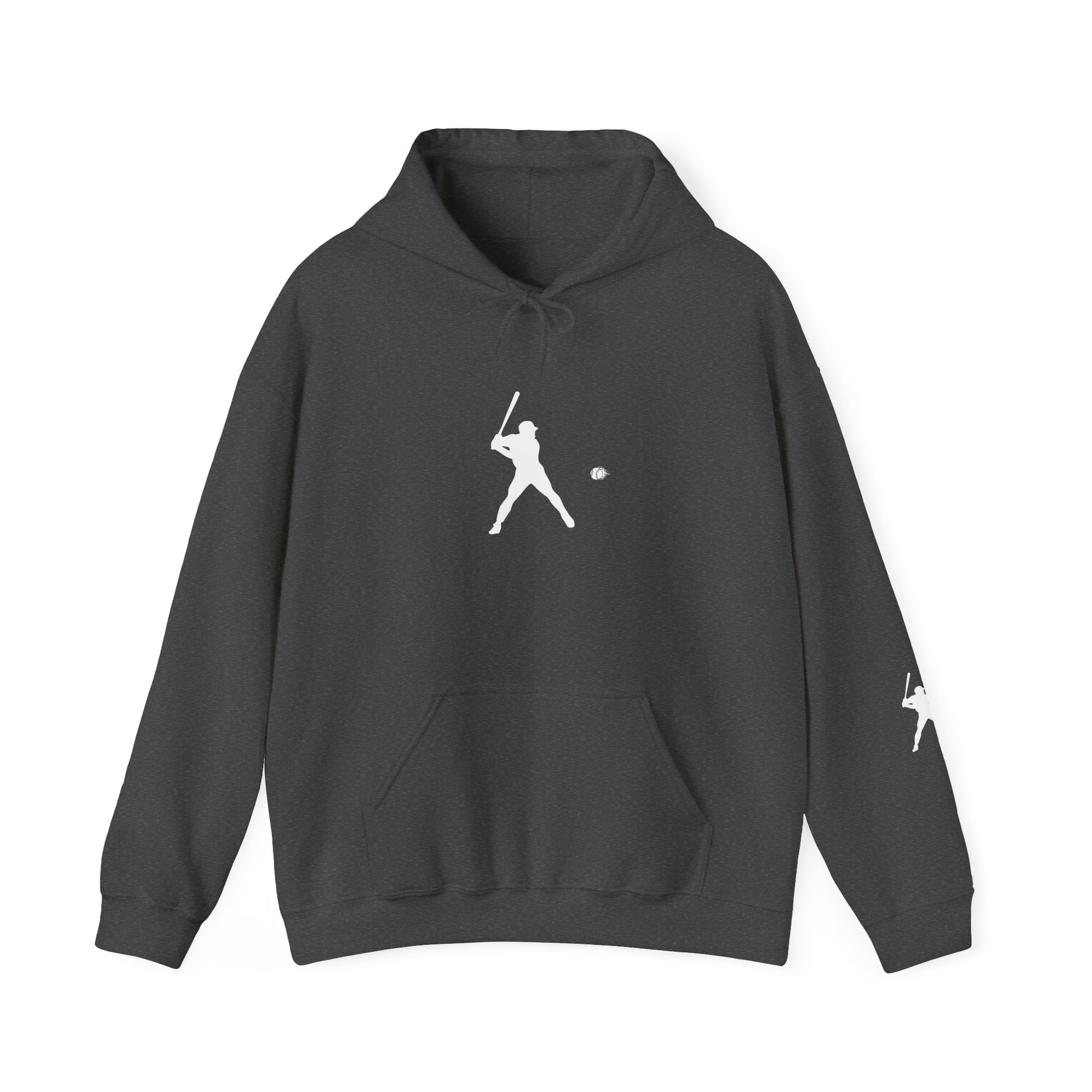 Sporty Unisex Baseball Hooded Sweatshirt, Casual Hoodie for Athletes, Perfect for Gifts, Comfy Streetwear, Ideal for Sports Events, Personal Use - TRV
