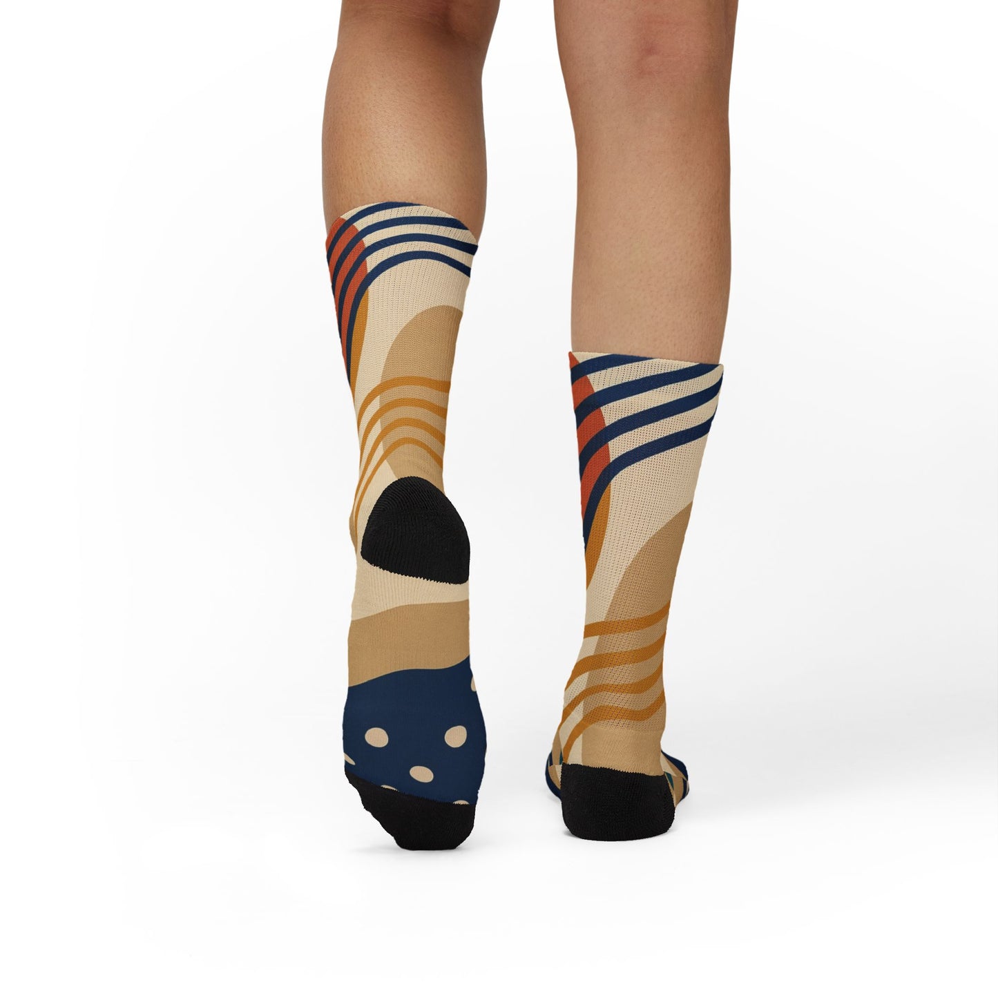 Sublimation Abstract Socks