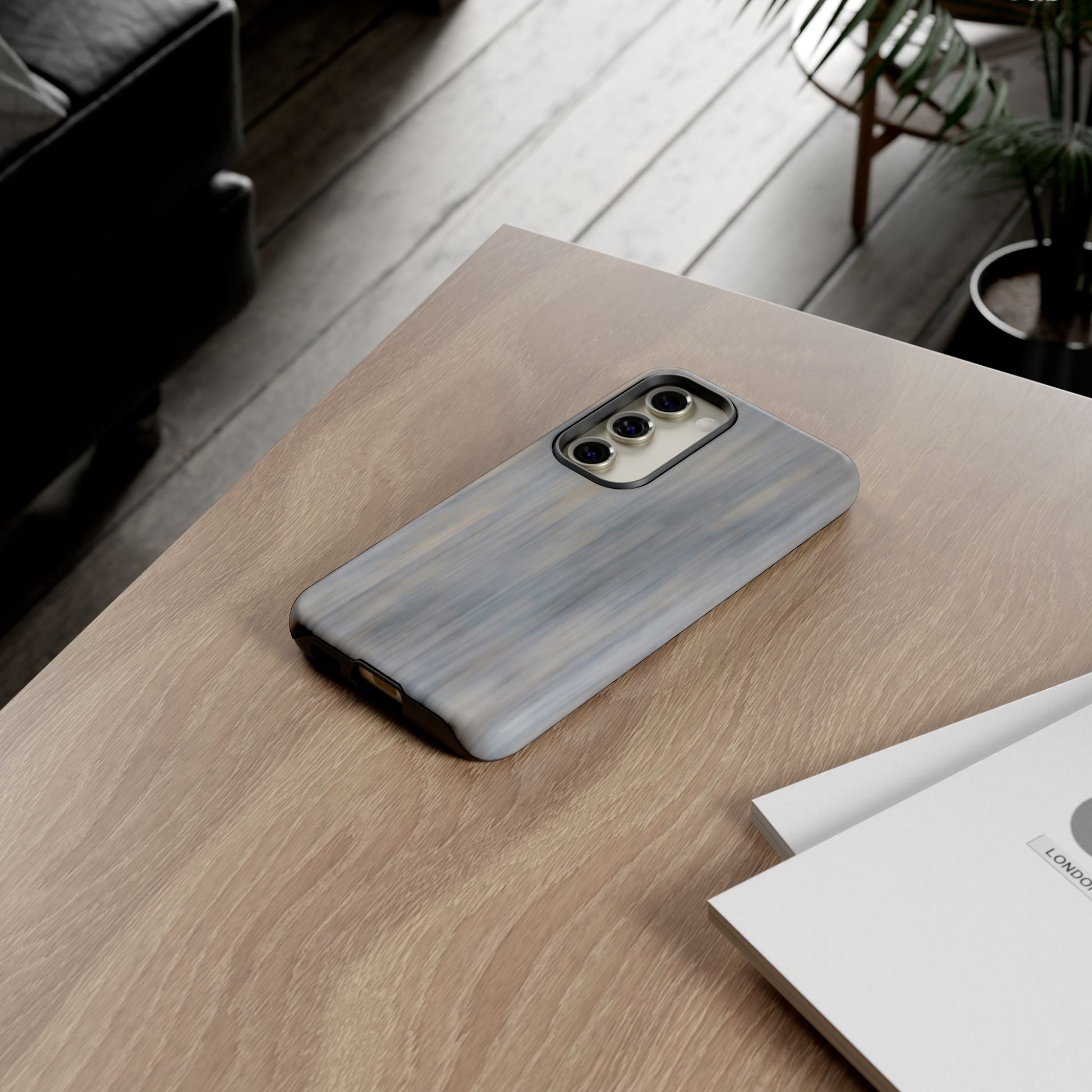 Stylish Tough Phone Case - Durable Protection with Modern Marble Design - TRV