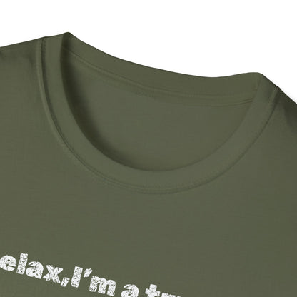 Truck Driver Relax Unisex T-Shirt, Casual Tee, Gift for Truckers, Father's Day Shirt, Comfortable Everyday Wear
