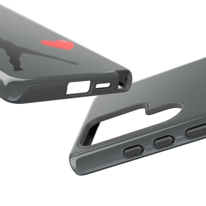 Printify baseball love phone case featuring a sports-themed design, durable protective cover for sports fans.