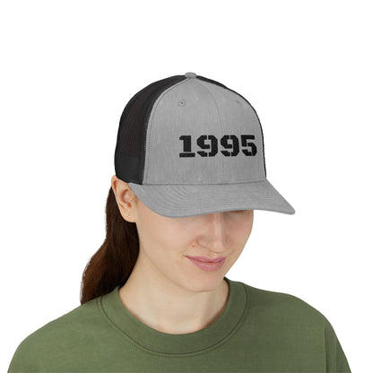 1995 Snapback Trucker Cap, Retro Cap, Vintage Style Hat, Birthday Gift, Casual Wear, 90s Fashion, Unisex Headwear - TRV