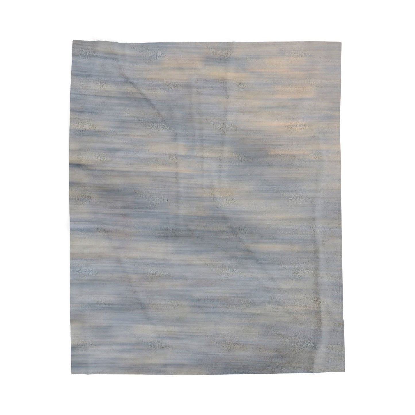 Cozy Velveteen Plush Blanket - Soft Textured Throw for Relaxation & Comfort - TRV
