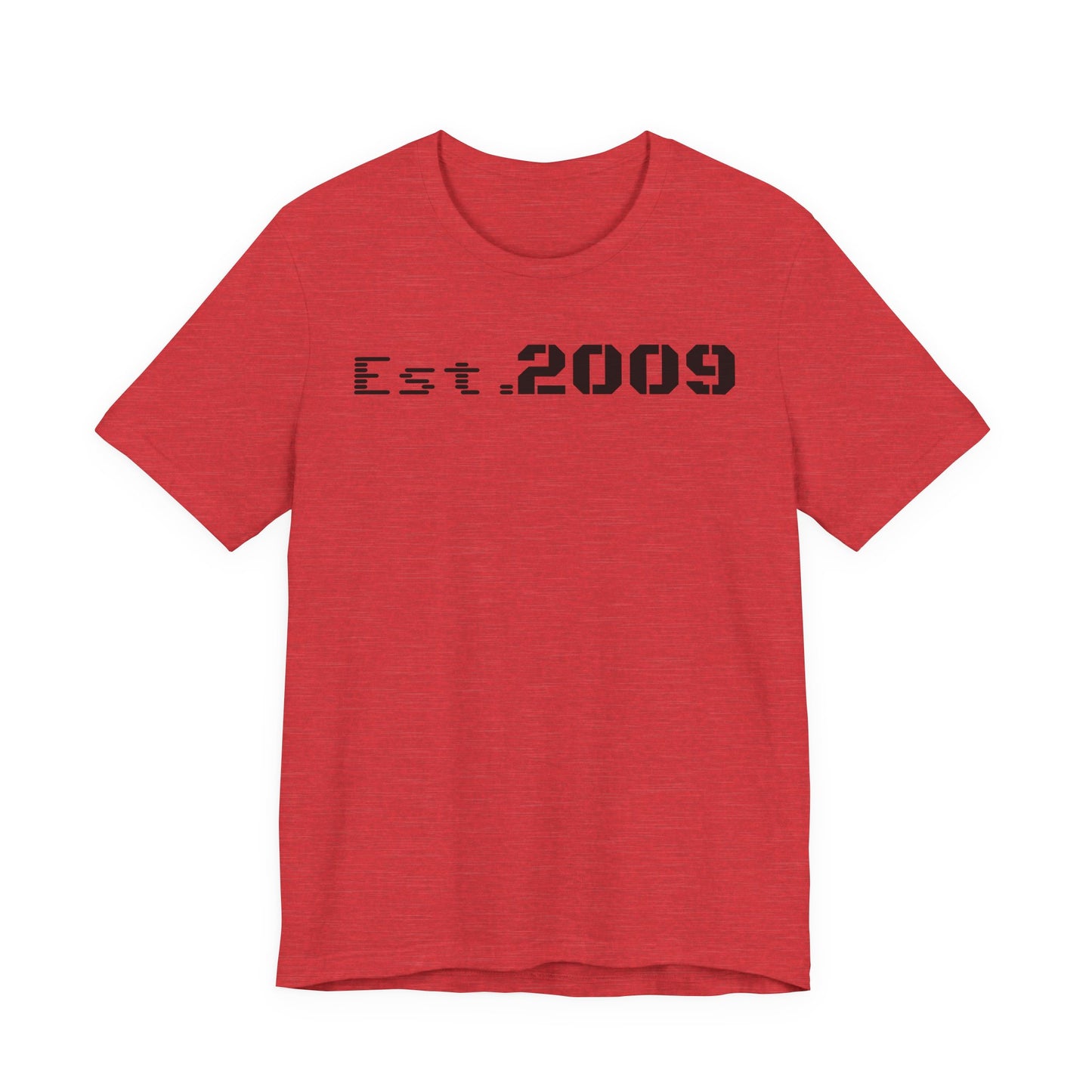 Established 2009 Unisex Tee - Casual Wear, Birthday Gift, Graduation Outfit, Anniversary Shirt, Personalized Fashion - TRV