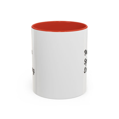 Pumpkin Spice Everything Accent Coffee Mug — Fall Seasonal 11/15oz