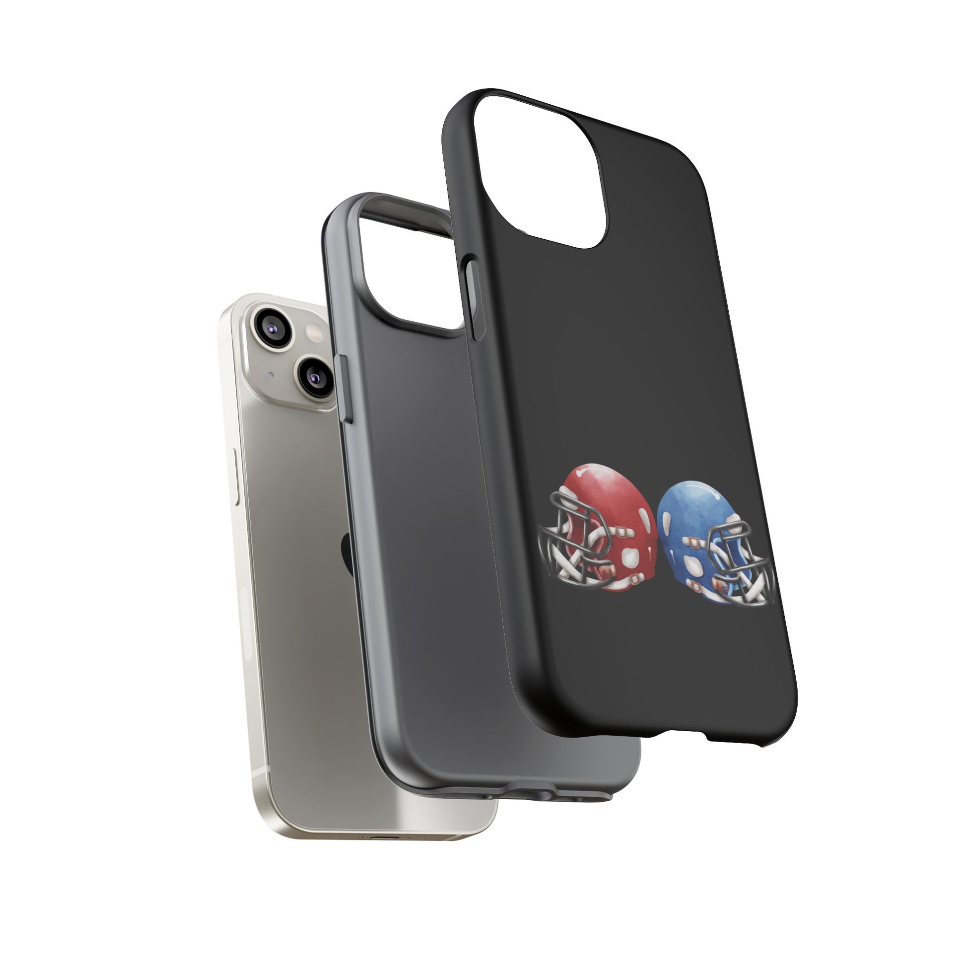 Football Helmet Phone Case, Tough Cases for Sports Fans, Gifts for Gamers, Durable Phone Cover, Unique Tech Accessories - TRV