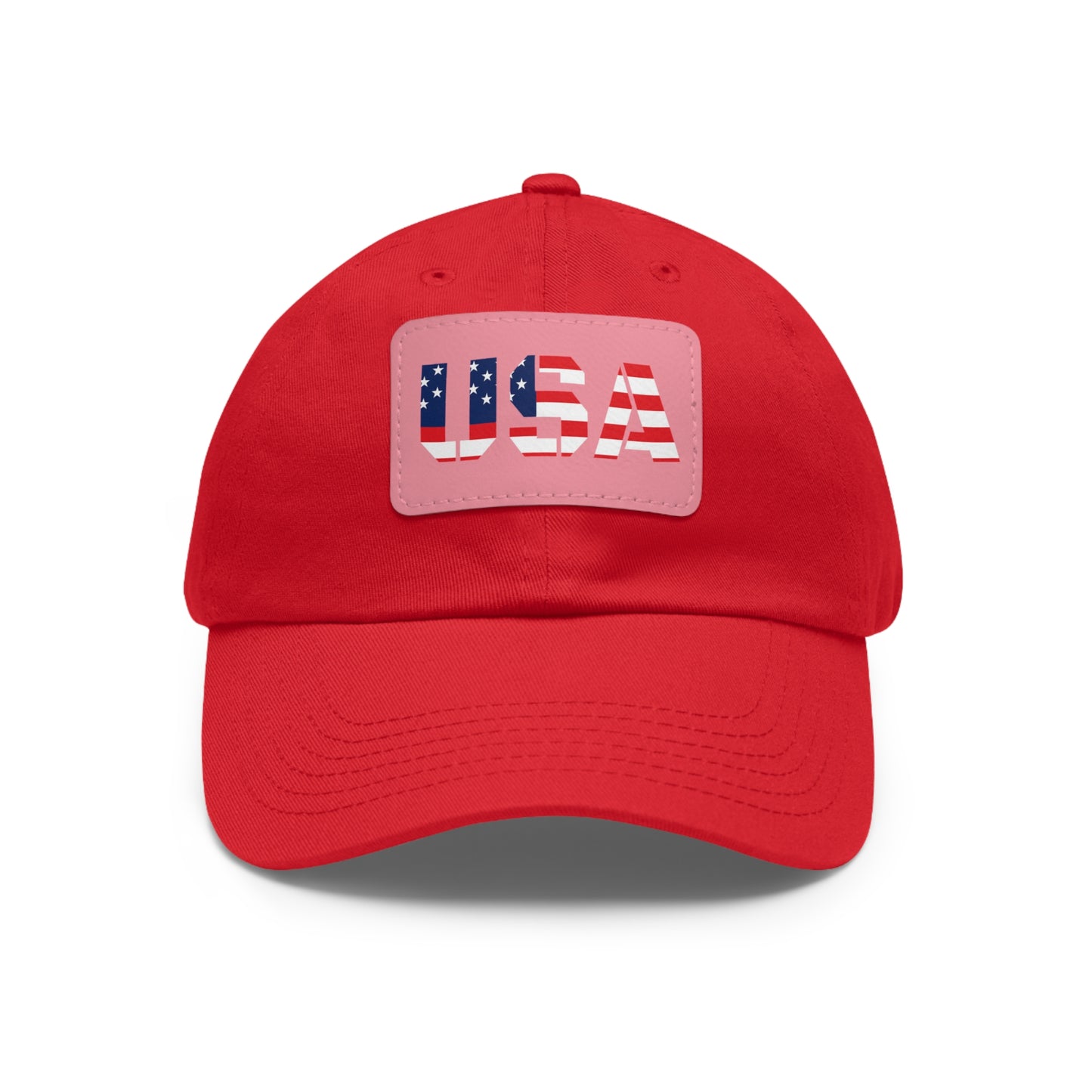Dad Hat with USA Leather Patch - TRV