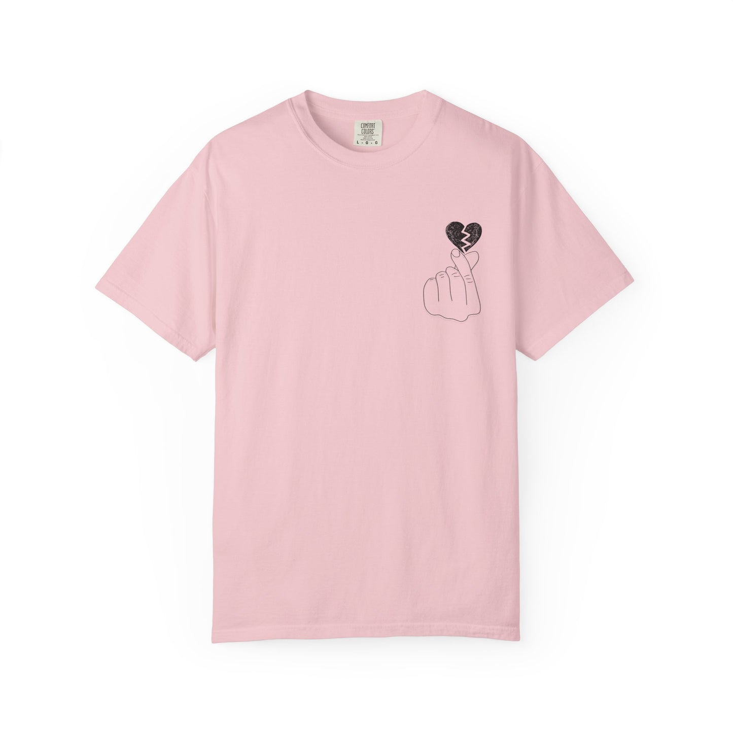 Heartbreak Unisex Garment-Dyed T-Shirt - Trendy Casual Tee for Self-Expression