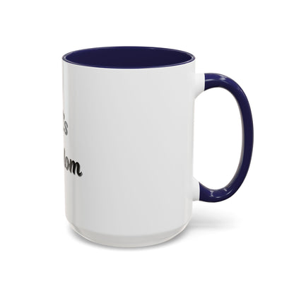 World's Best Mom Accent Coffee Mug - 11oz & 15oz - Perfect Gift for Mother's Day - TRV