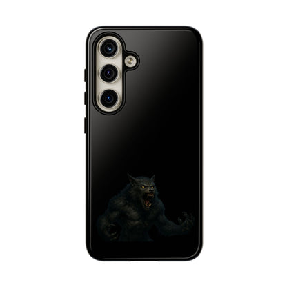 Werewolf Phone Case, dark monster graphic tough protective case - view 38