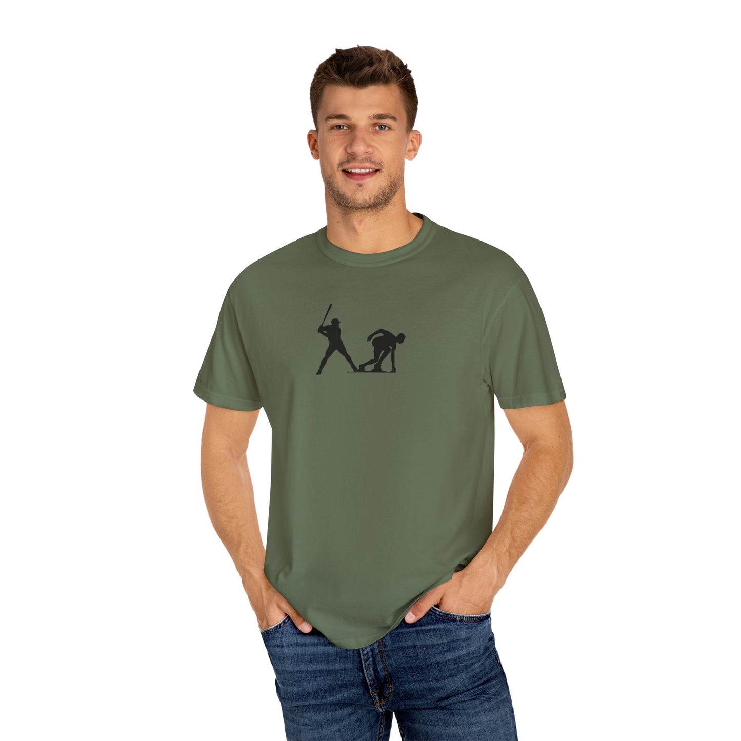 Sporty Silhouette T-shirt - Casual Athletic Wear, Graphic Tee for Sports Lovers, Unisex Fashion, Gift for Athletes, Everyday Essentials - TRV