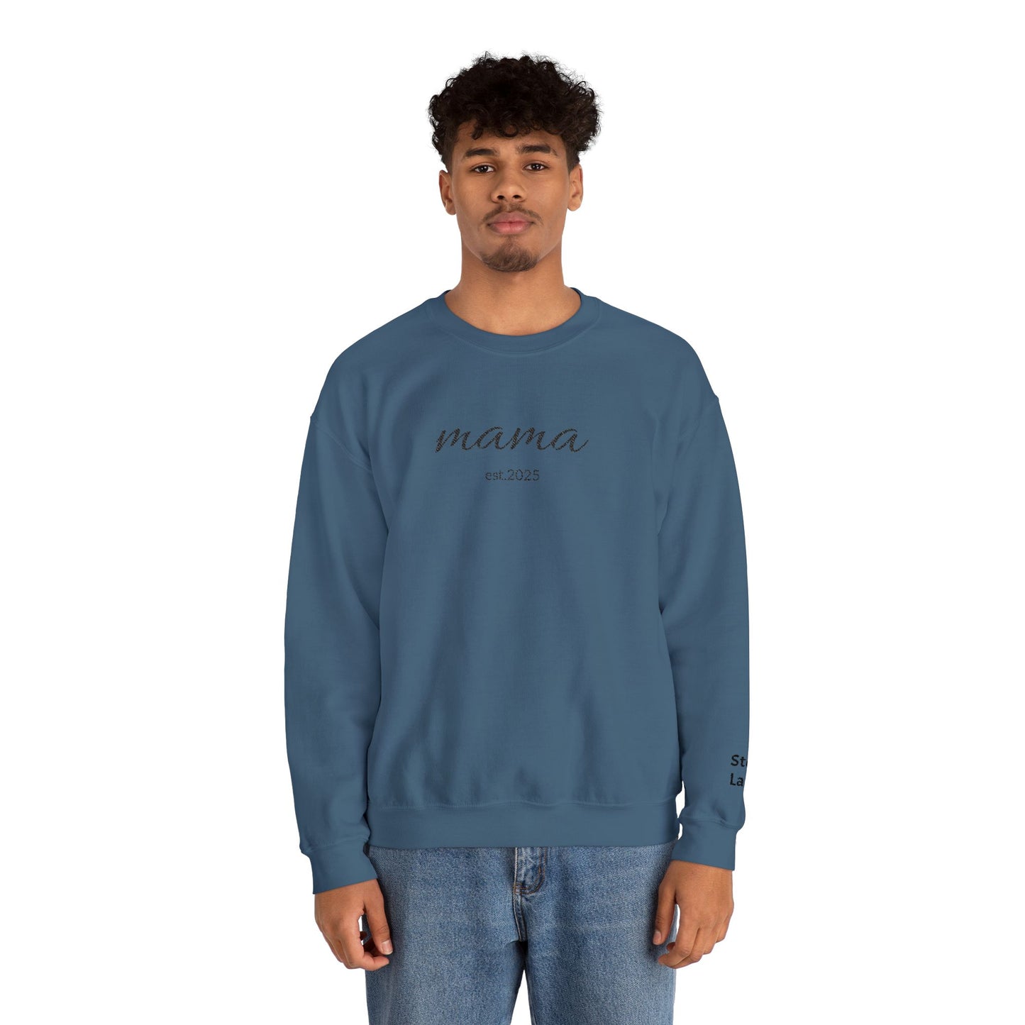 mama sweatshirt | simple script mom pullover - TRV