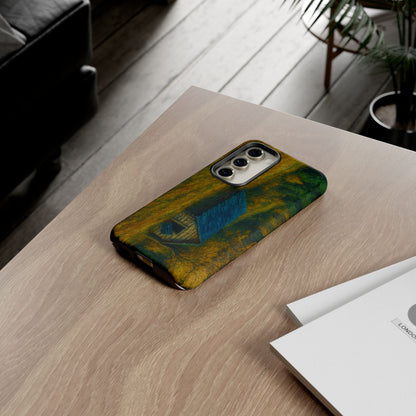 Artistic Phone Case by Tough Cases, Nature-Inspired Phone Protection, Unique Gift for Nature Lovers, Stylish Accessory, Fall Aesthetic - TRV
