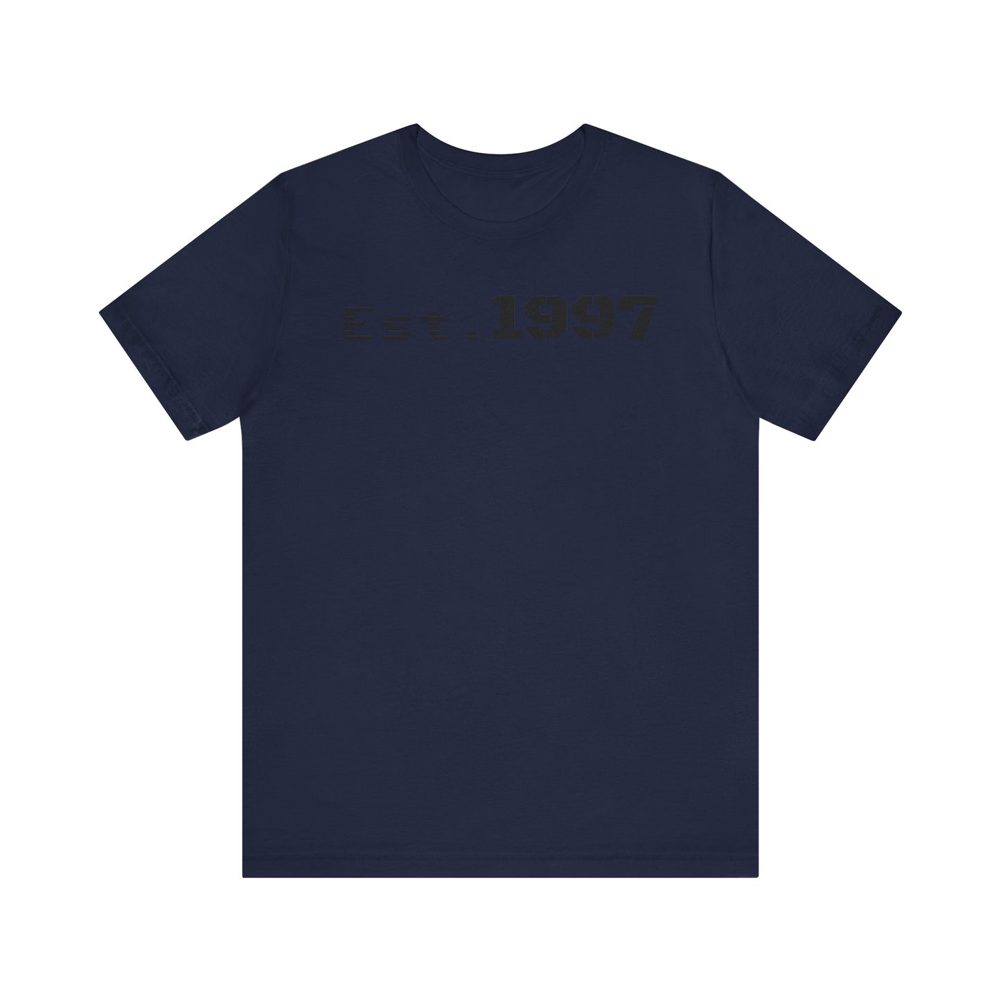 Est. 1997 Unisex Jersey Short Sleeve Tee - Vintage Style, Perfect for Birthdays, Casual Wear, Gifts, Anniversaries, Retro Fashion