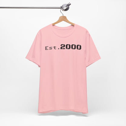 Est. 2000 T‑Shirt — Born in 2000 Retro Pixel Tee