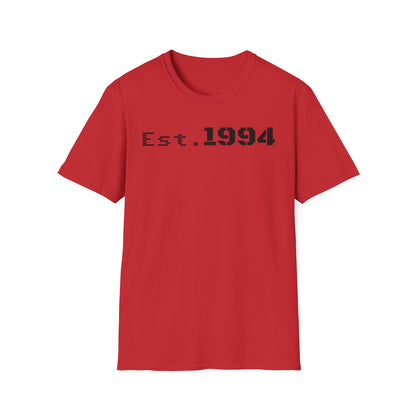 Est. 1994 Unisex Softstyle T-Shirt, Vintage Tee for Birthdays, Retro Gift, Casual Wear, Trendy Soft Shirt