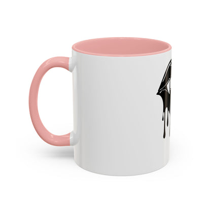 Vampire Lip Accent Coffee Mug - 11oz & 15oz - Unique Halloween Gift - TRV