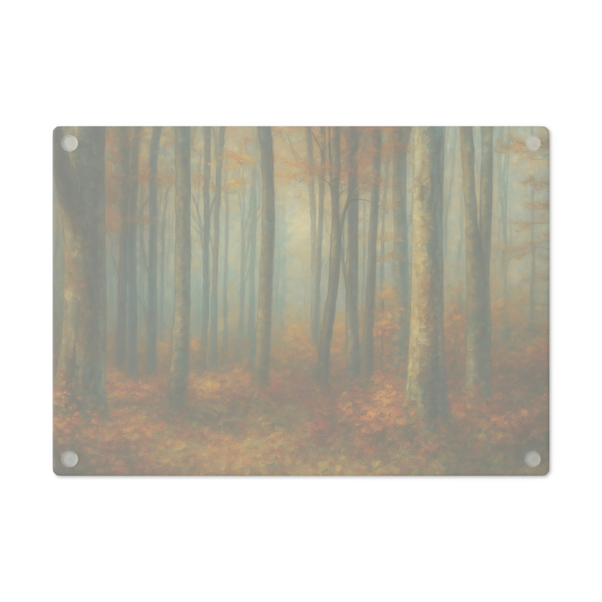 Autumn Forest Cutting Board - Nature-Inspired Kitchen Decor