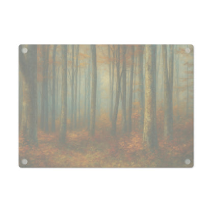Autumn Forest Cutting Board - Nature-Inspired Kitchen Decor