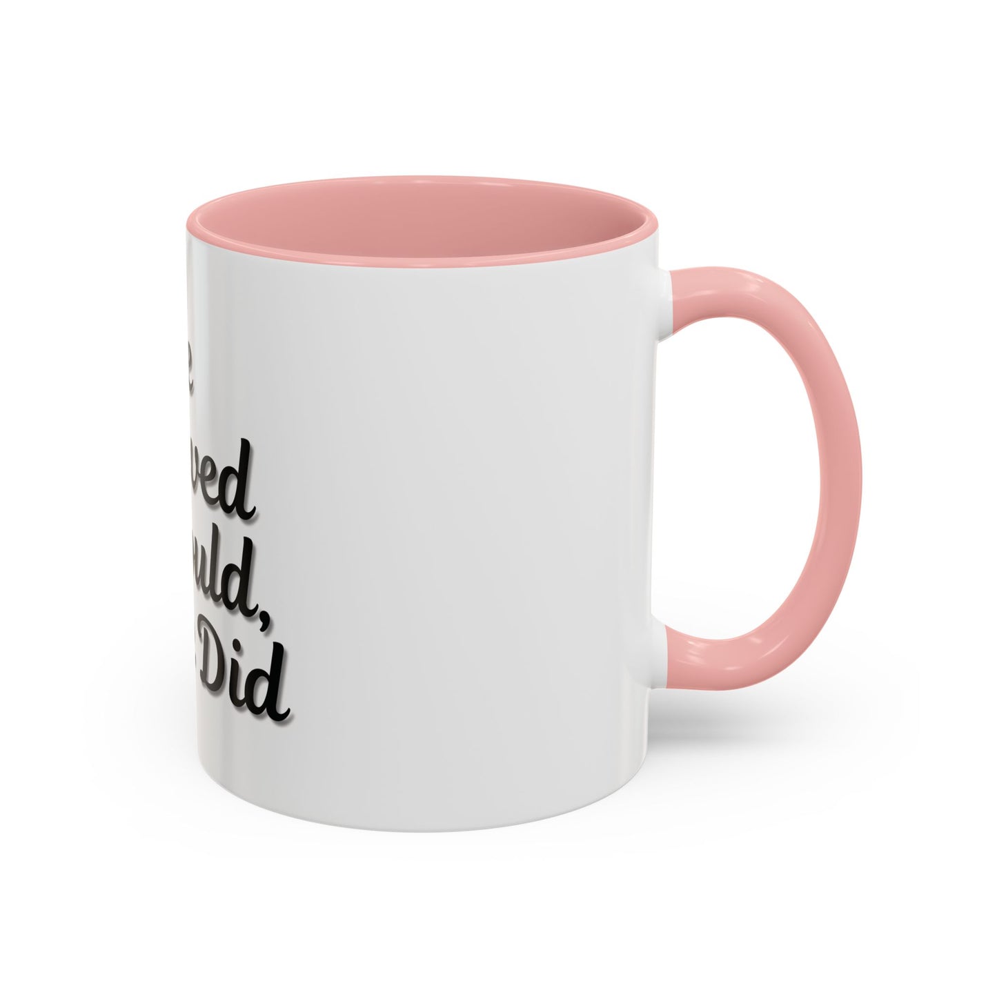 Inspirational Accent Coffee Mug - 'He Believed He Could, So He Did' - Perfect Gift for Motivational Moments - TRV