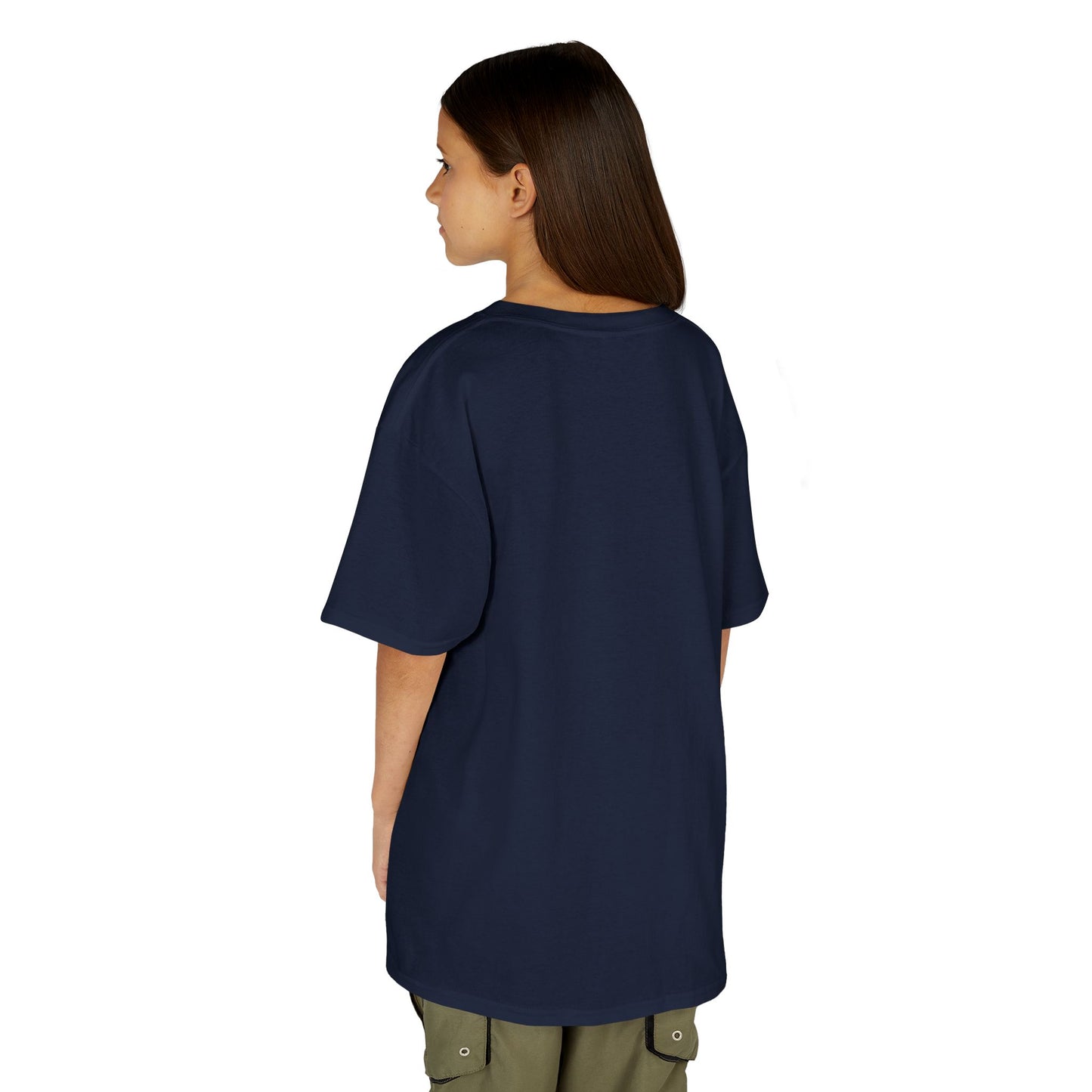 Cute Kids Heavy Cotton Tee - K-Pop Inspired Love Gesture
