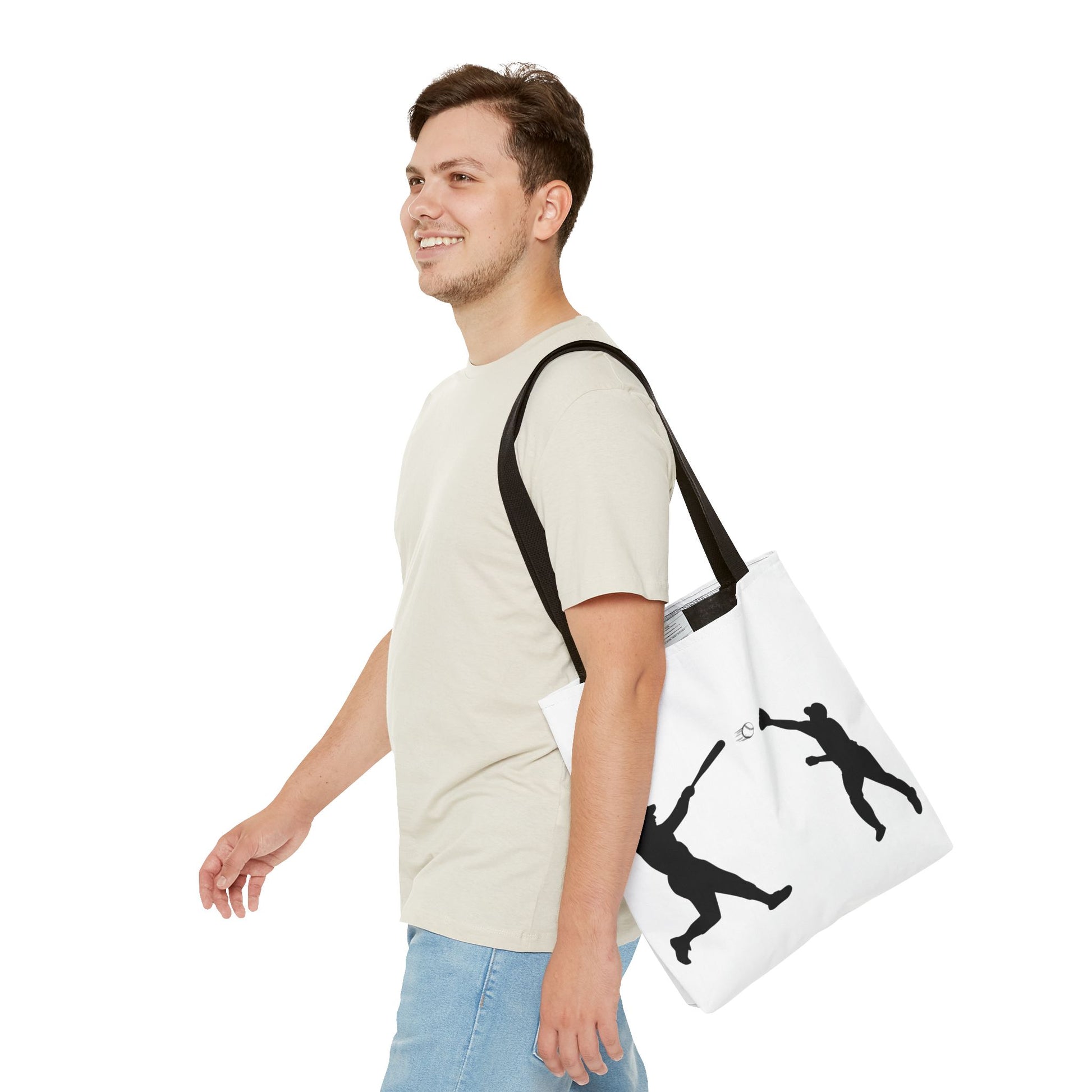 Baseball Tote Bag, Perfect for Sports Fans, Great Gift for Players, Ideal for Game Days, Accessory for Summer Outings - TRV