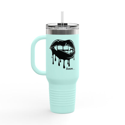 Stylish Insulated Travel Mug - 40oz with Edgy Design for Coffee Lovers