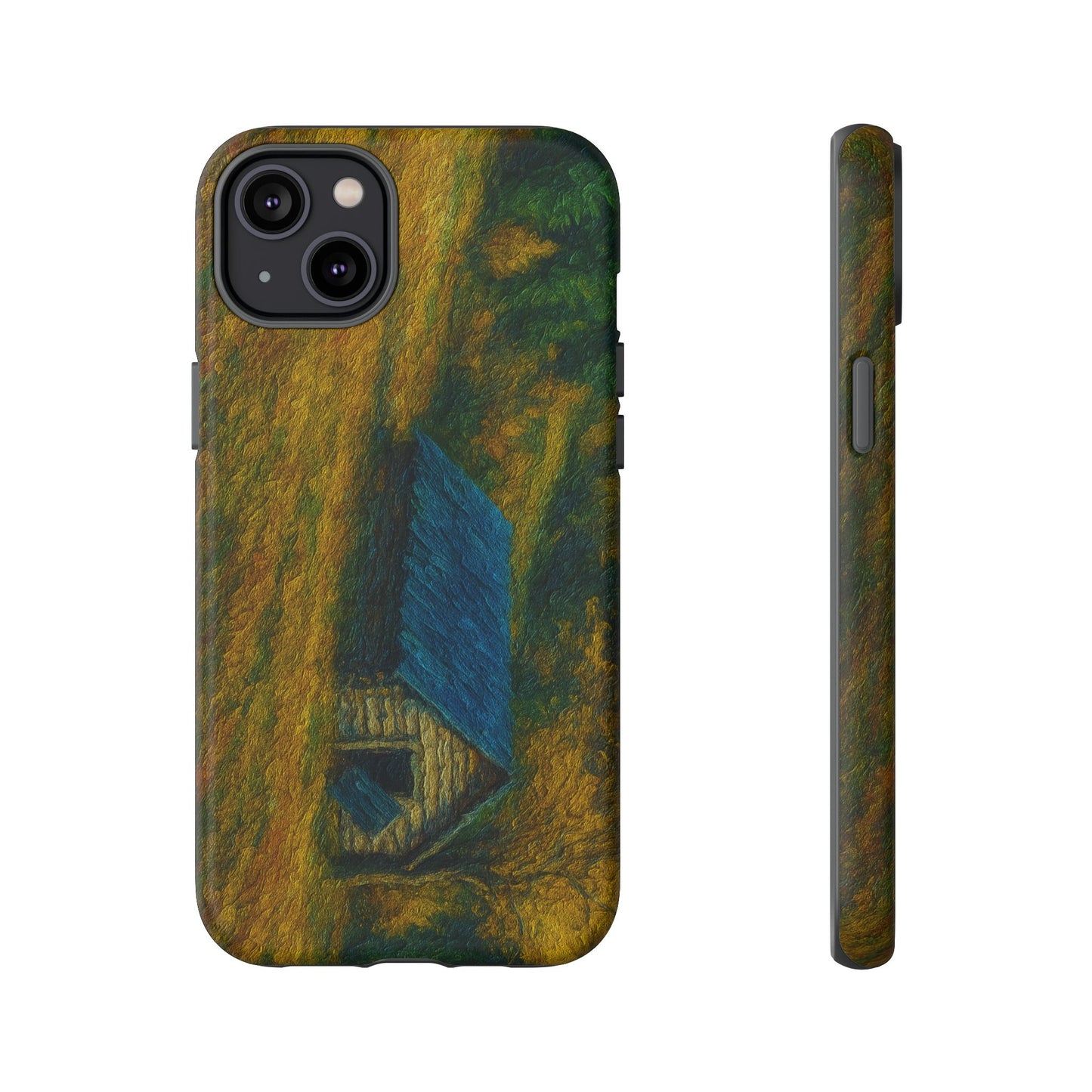 Artistic Phone Case by Tough Cases, Nature-Inspired Phone Protection, Unique Gift for Nature Lovers, Stylish Accessory, Fall Aesthetic - TRV