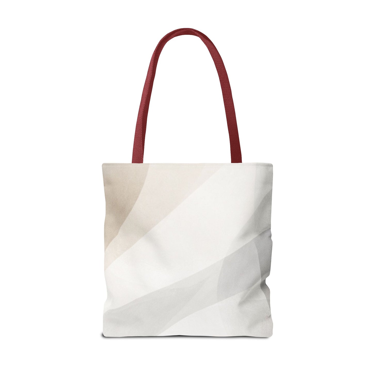 Neutral Abstract Geometric Tote Bag | Minimal Beige Shapes