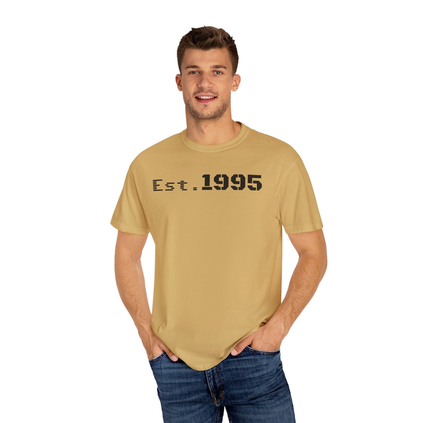 Vintage Est. 1995 T-Shirt, Retro Unisex Tee, Perfect Gift for Birthdays, Casual Wear, Nostalgic Apparel - TRV