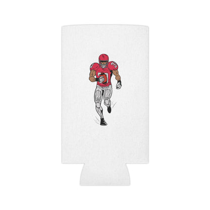 Football Player Can Cooler – Tailgating & Game Day Beverage Koozie