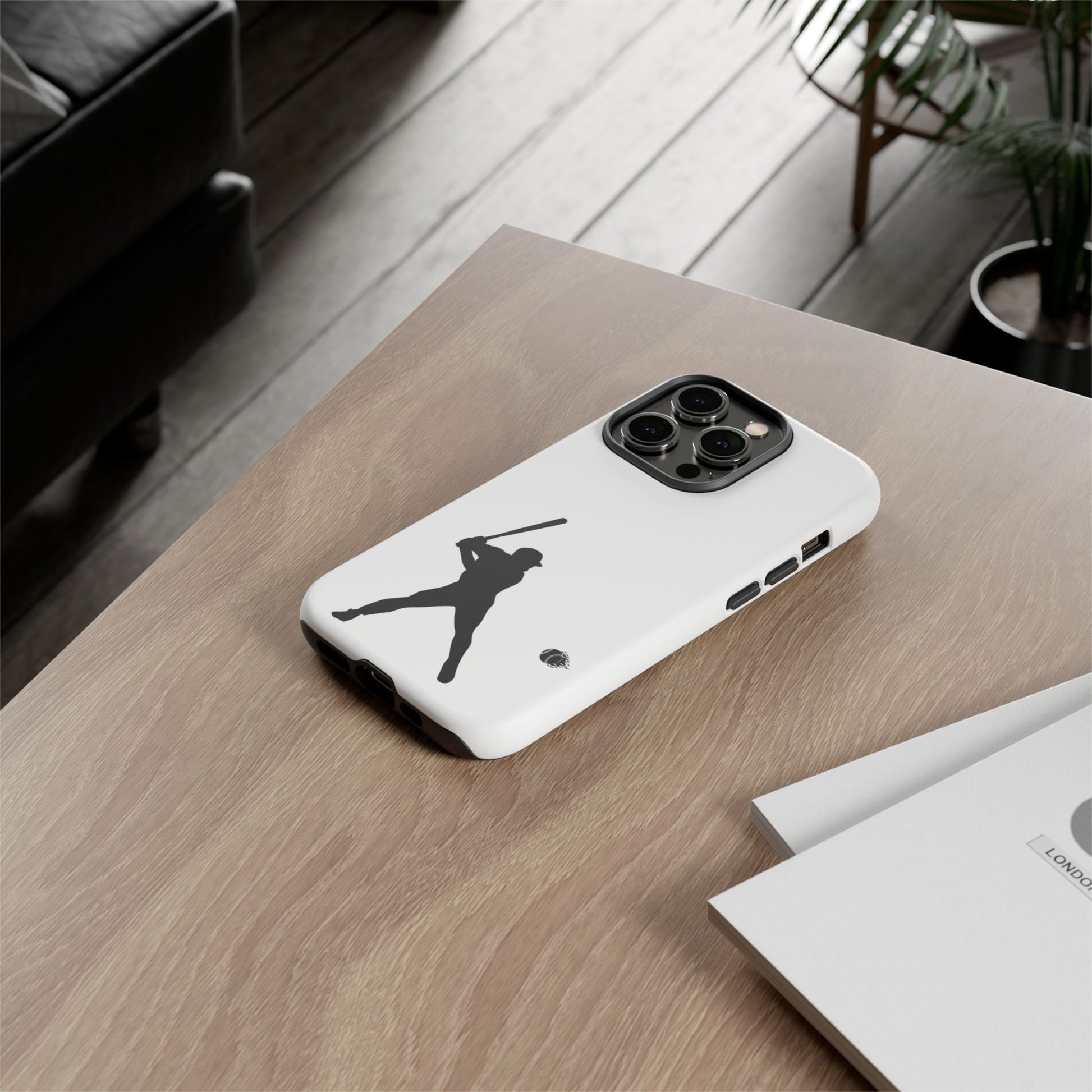 Baseball Phone Case, Sporty Accessories for Fans, Tough Cases, Gift for Athletes, Perfect for Sports Enthusiasts - TRV
