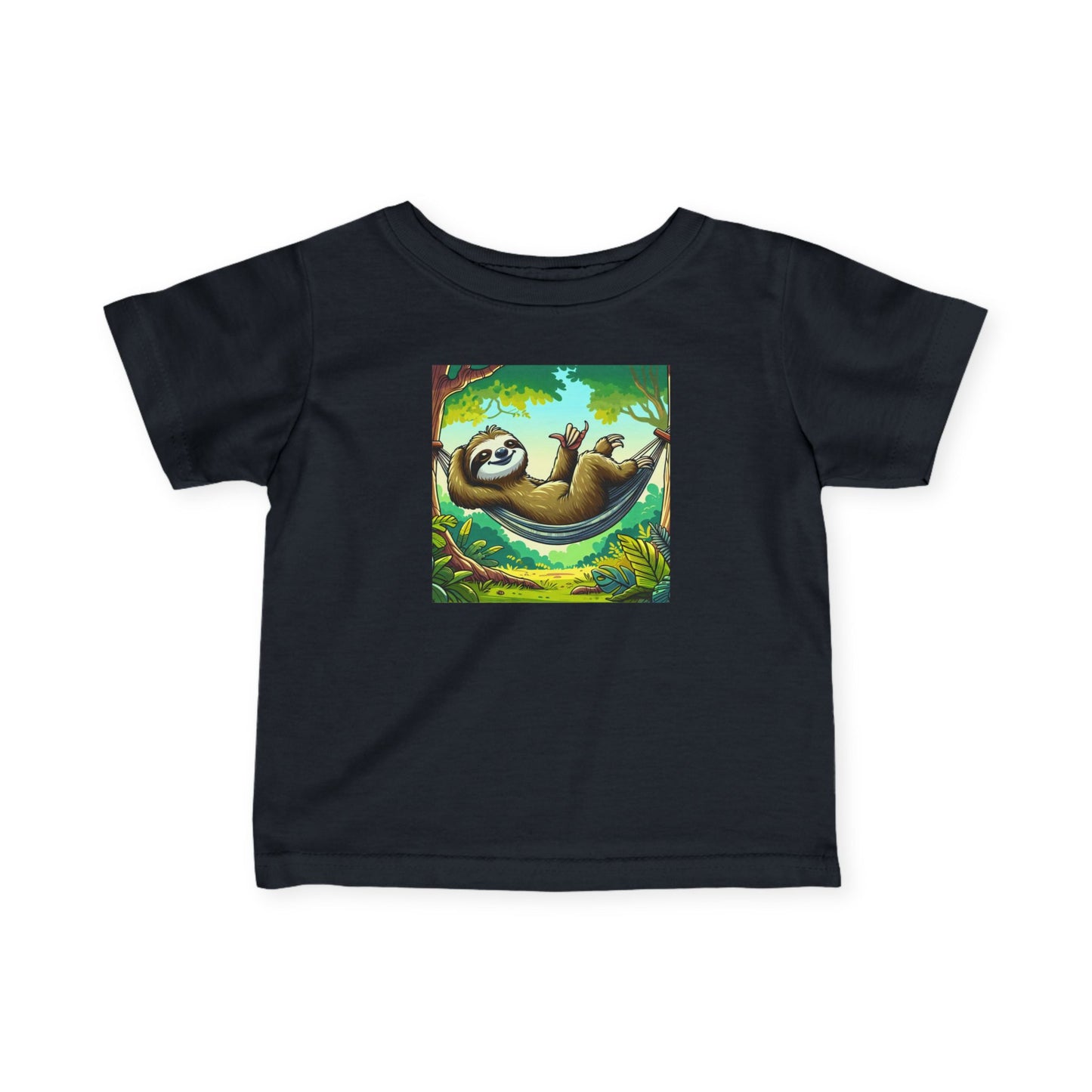 Sloth Relaxation Infant Tee, Baby T-Shirt, Cute Baby Clothes, Toddler Gift, Fun Nursery Wear, Animal Lover Gift