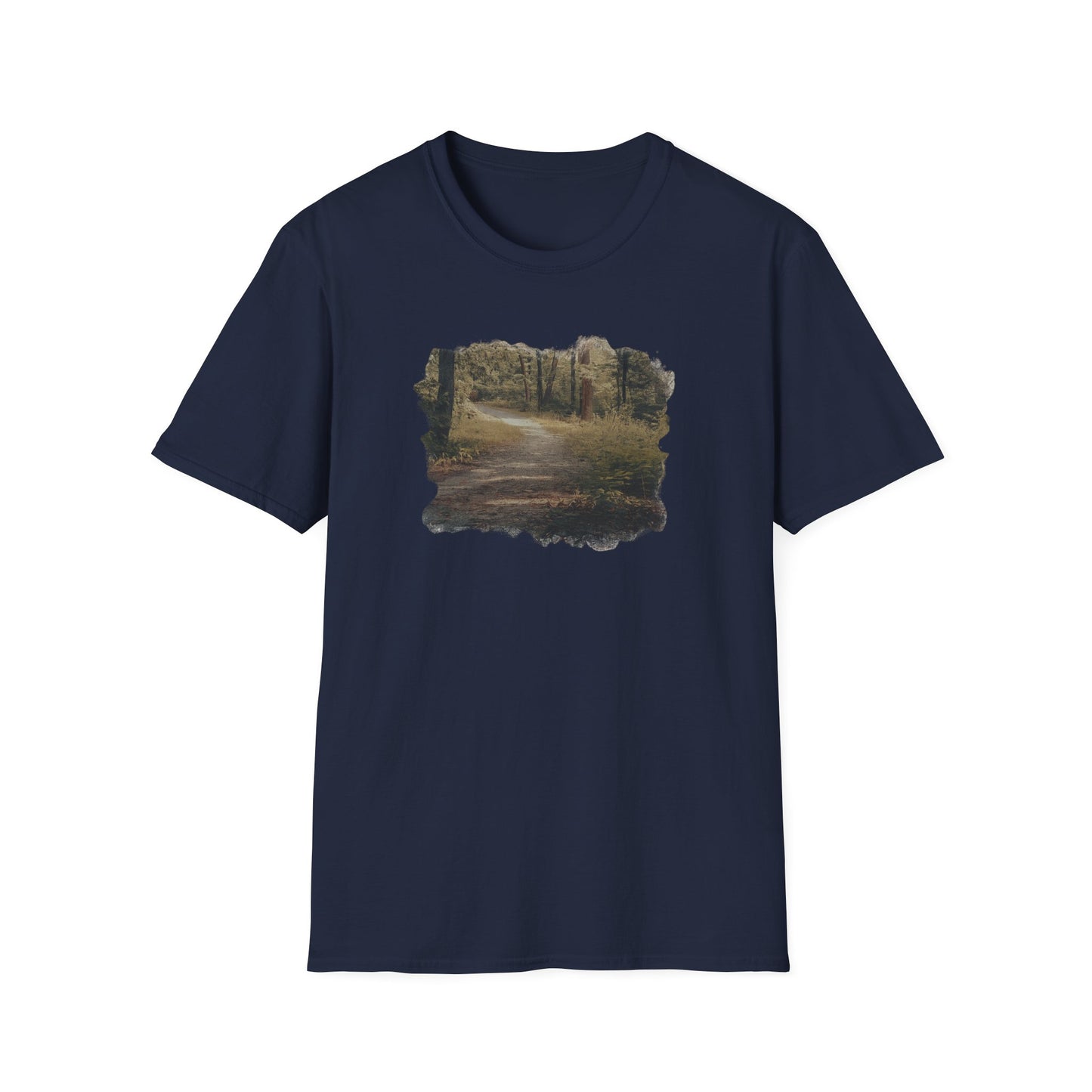 Nature-Inspired Unisex Softstyle T-Shirt, Eco-Friendly Fashion, Outdoor Lover Tee, Gift for Nature Enthusiasts, Casual Everyday Wear
