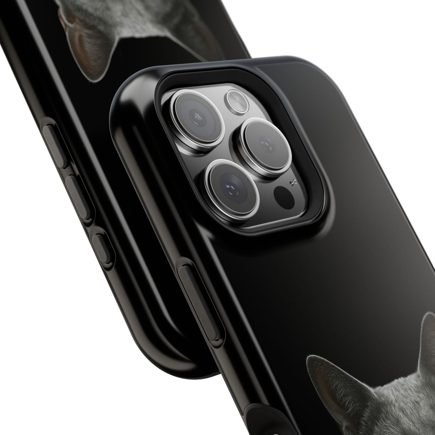 Russian Blue Cat Phone Case — Magnetic Impact-Resistant iPhone Cover