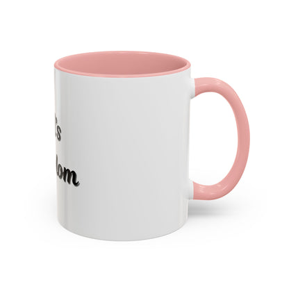 World's Best Mom Accent Coffee Mug - 11oz & 15oz - Perfect Gift for Mother's Day - TRV