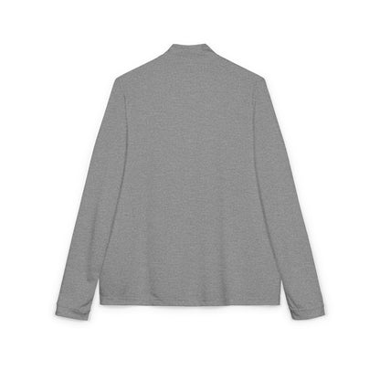 Adidas® Embroidered Quarter-Zip Pullover - Stylish Performance Layer With Love Gesture