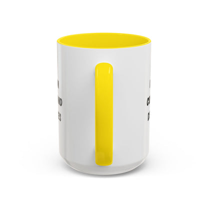 White ceramic coffee mug with "I Run on Coffee and Deadlines" printed in black text, perfect for coffee lovers and office use.
