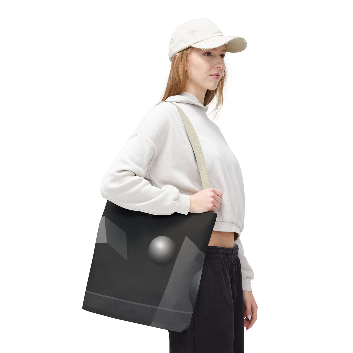 Abstract Monochrome Orb | Tote Bag