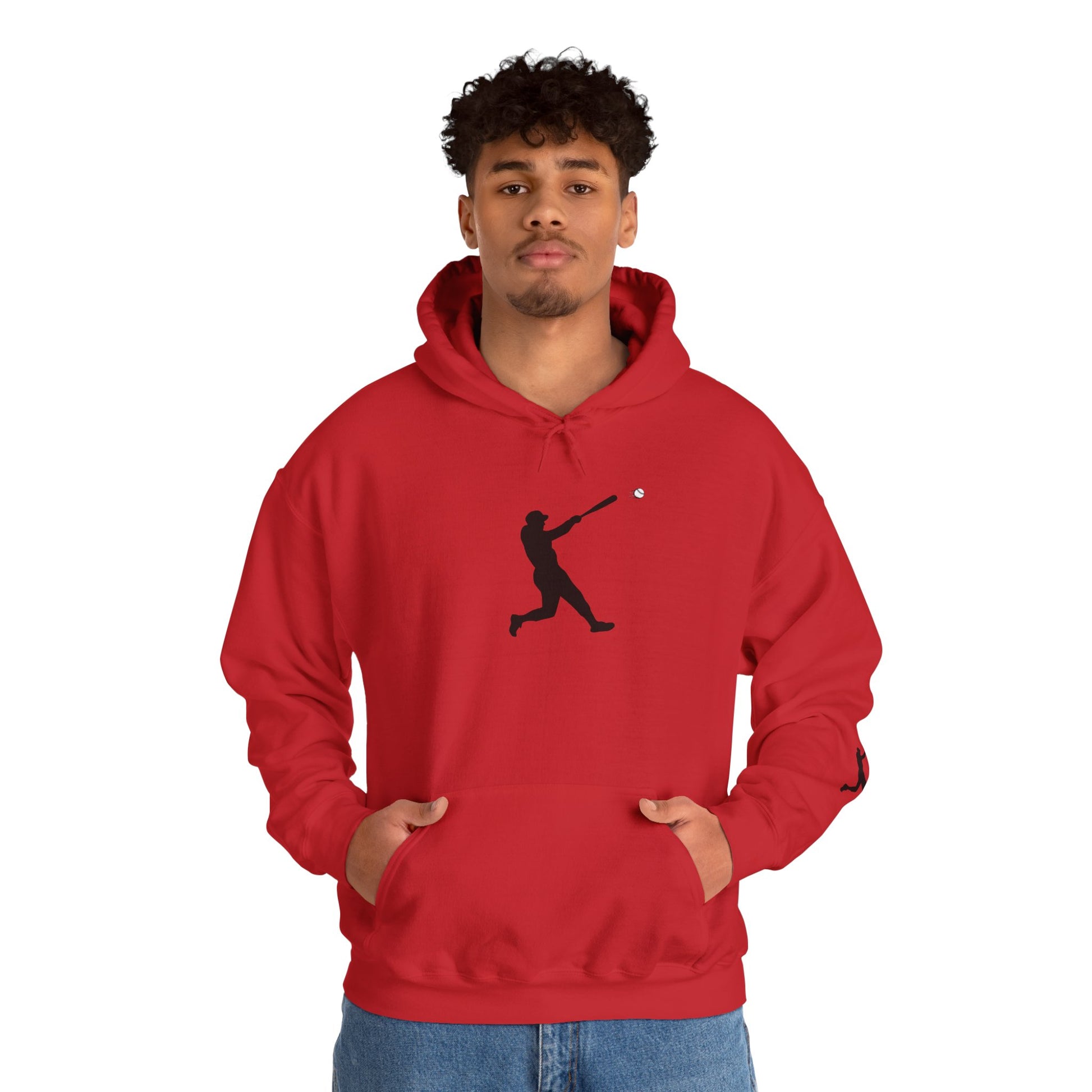 Baseball Swing Unisex Hoodie - Perfect Gift for Athletes, Sports Enthusiasts, Cozy Layer for Cool Days, Great for Team Spirit - TRV