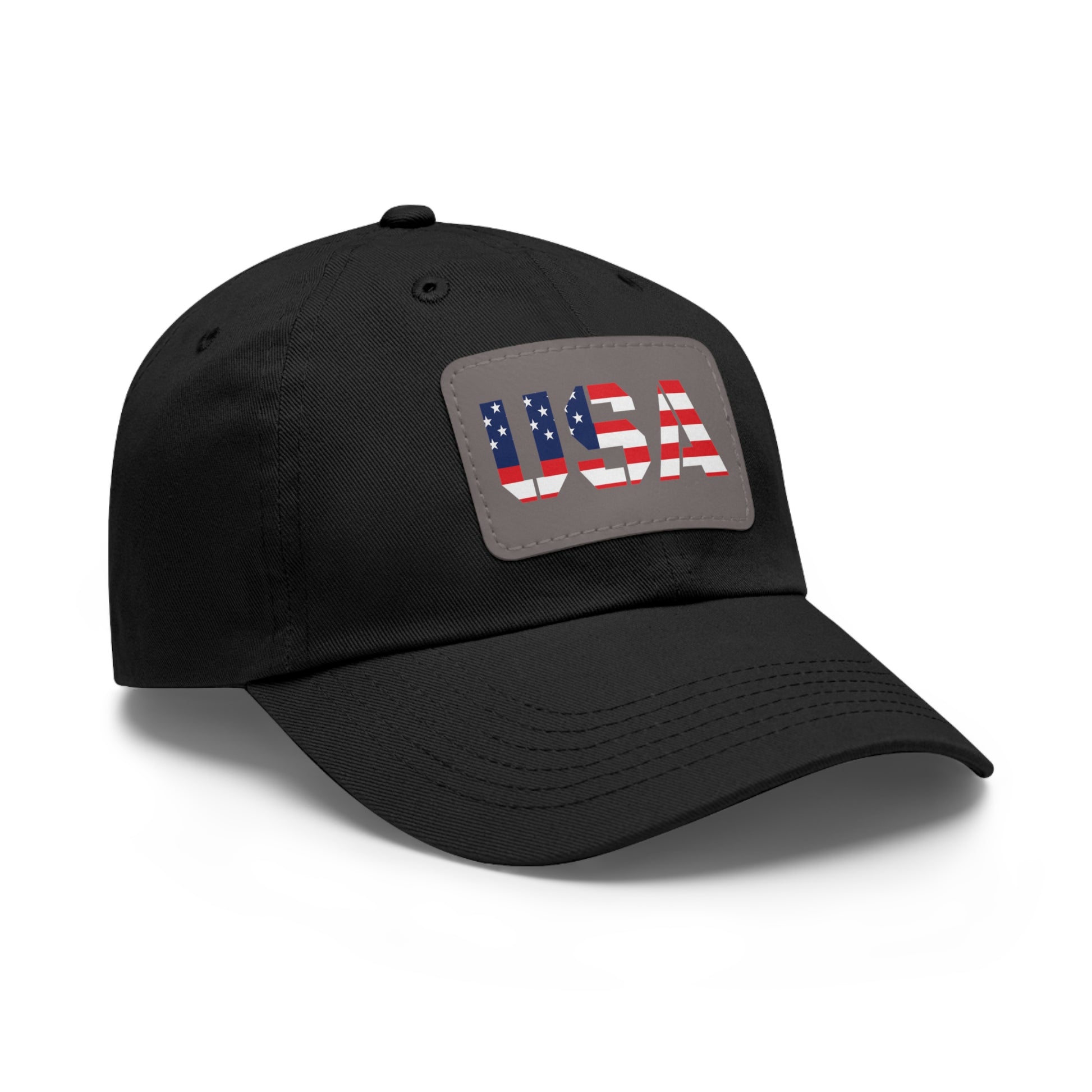 Dad Hat with USA Leather Patch - TRV