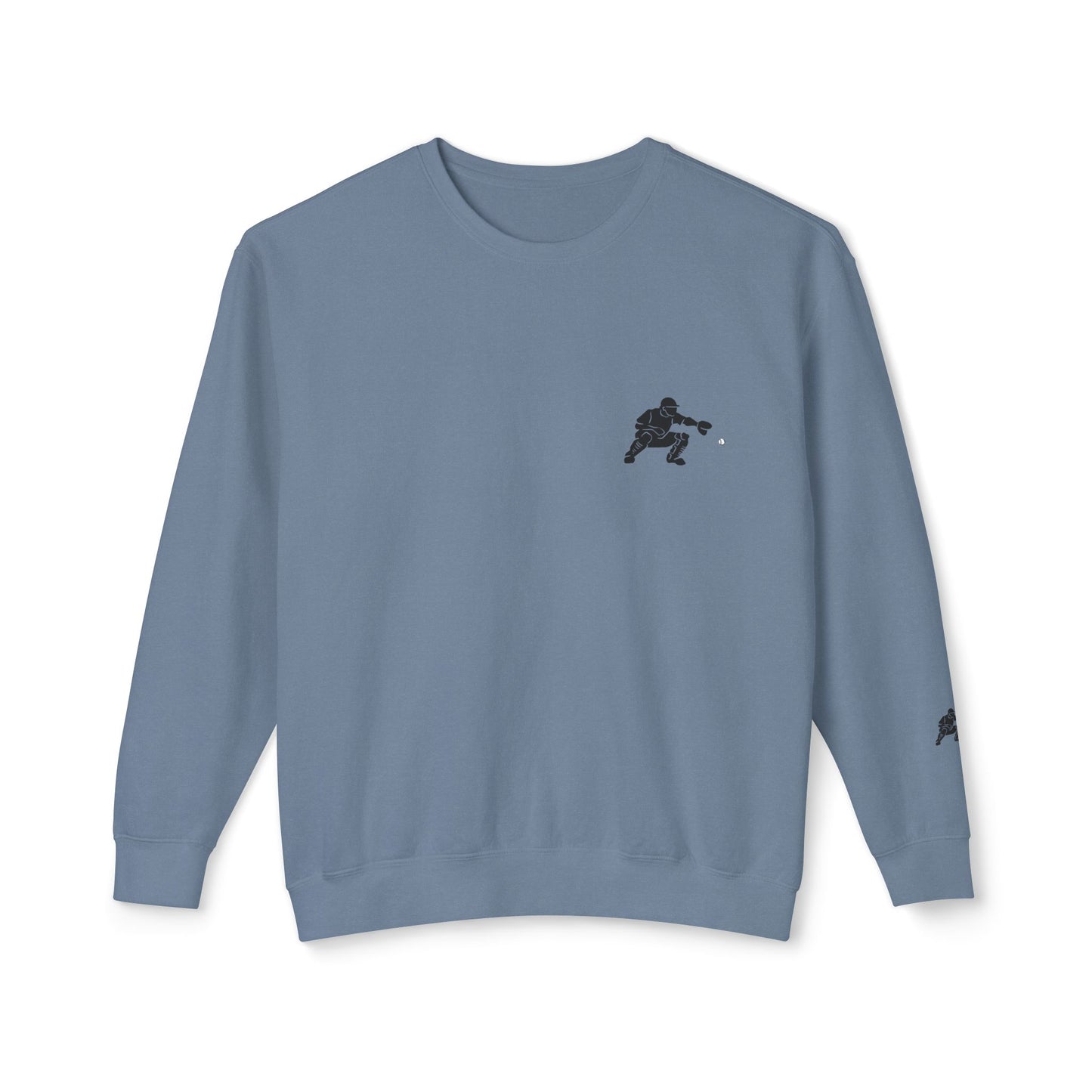 Baseball Catcher Unisex Sports Crewneck Sweatshirt - Perfect for Athletes & Casual Wear, Great for Game Days, Birthdays, Apparel for Fans