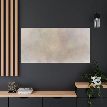 Soft neutral abstract fog canvas print by Printify featuring a calming, artistic fog design on high-quality canvas.